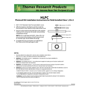 HLPC Installation Instructions